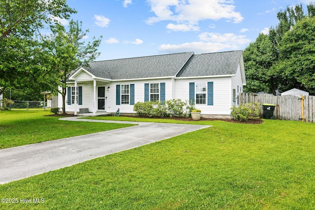 2827 Sapling Cir, Wilmington, NC 28411 - view of front of home with a shingled roof