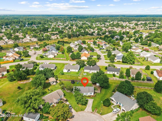 2827 Sapling Cir, Wilmington, NC 28411 - aerial view of residential area