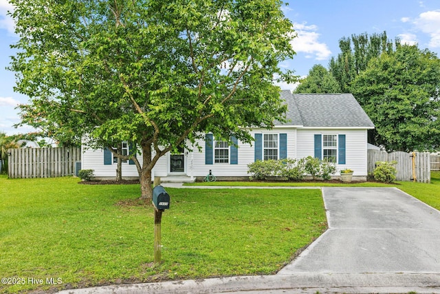 2827 Sapling Cir, Wilmington, NC 28411 - obstructed view of property featuring a shingled roof