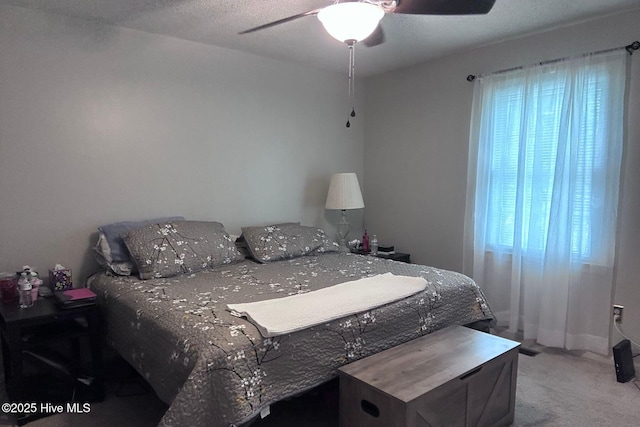 2903 Cedar Creek Rd Apt B, Greenville, NC 27834 - carpeted bedroom with ceiling fan