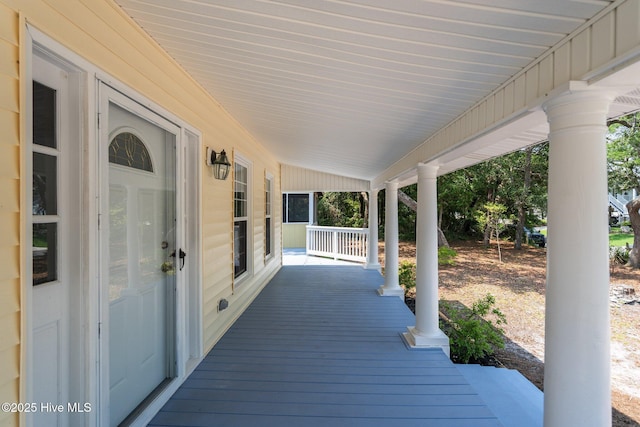 108 NW 29th St, Oak Island, NC 28465 - view of porch