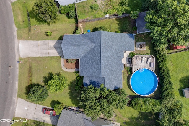 660 Pine Branches Cir SE, Leland, NC 28451 - aerial view of a pool area