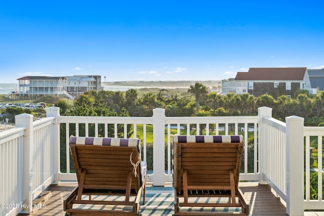 6626 W Beach Dr, Oak Island, NC 28465 - view of deck
