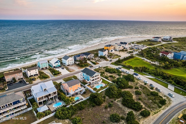 6626 W Beach Dr, Oak Island, NC 28465 - drone / aerial view of unending shoreline
