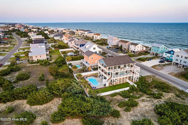 6626 W Beach Dr, Oak Island, NC 28465 - drone / aerial view of a large body of water