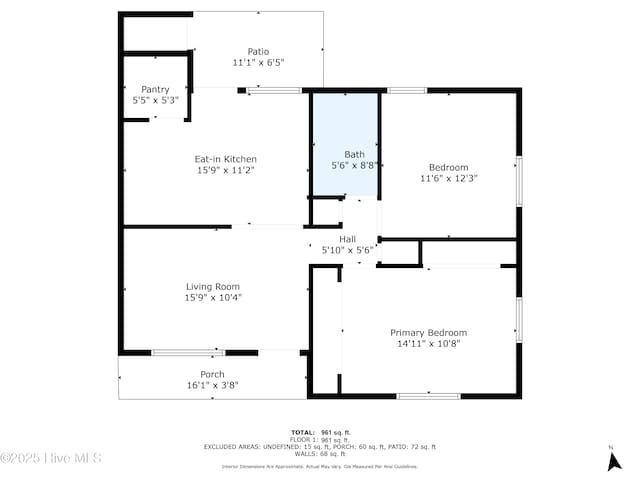 view of floor plan / room layout
