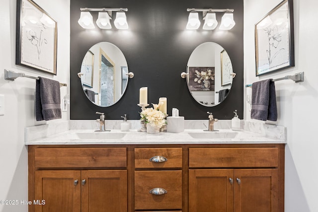 3710 Calla Lilly Ct, Southport, NC 28461 - full bathroom featuring double vanity