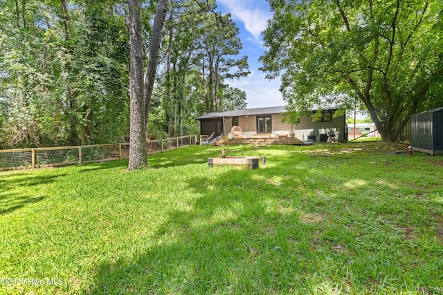 202 Regalwood Dr, Jacksonville, NC 28546 - view of fenced backyard
