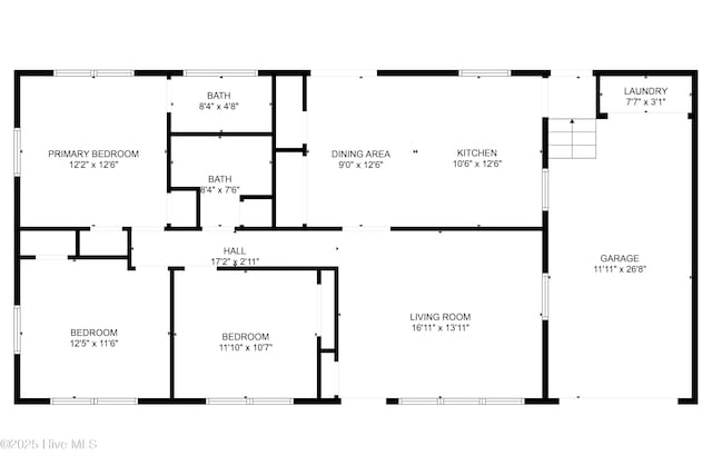 202 Regalwood Dr, Jacksonville, NC 28546 - view of room layout