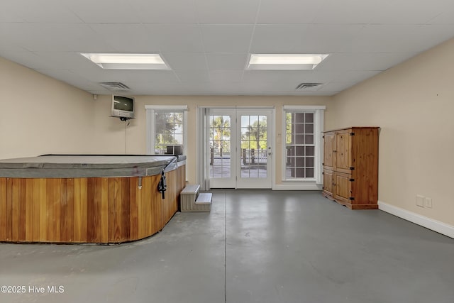 240 Drake Lndg, New Bern, NC 28560 - bar featuring finished concrete flooring and a drop ceiling