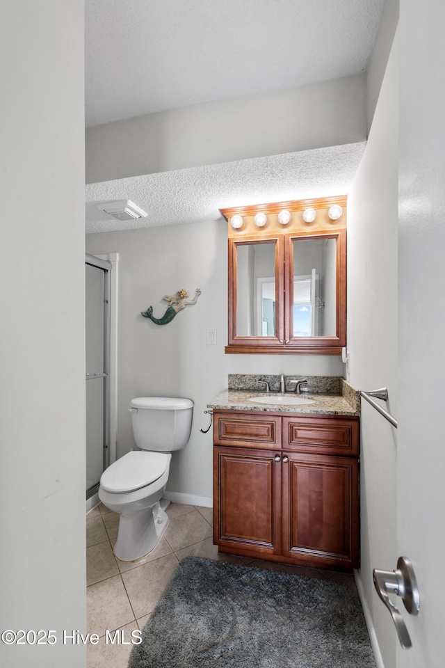 2000 New River Inlet Rd Unit 3513, North Topsail Beach, NC 28460 - full bathroom featuring vanity, tile patterned flooring, and a shower with door