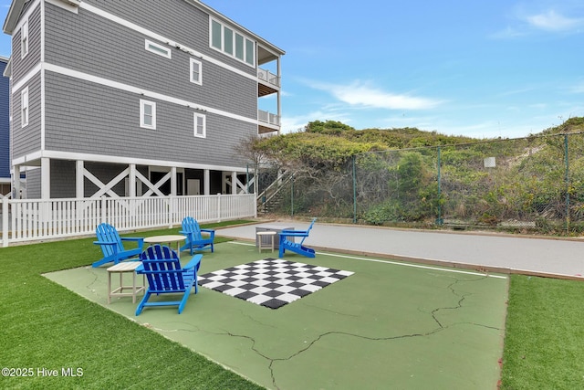 2000 New River Inlet Rd Unit 3513, North Topsail Beach, NC 28460 - back of house featuring a patio area