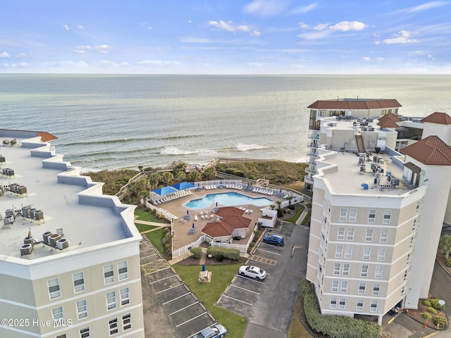 2000 New River Inlet Rd Unit 3513, North Topsail Beach, NC 28460 - drone / aerial view of unending shoreline