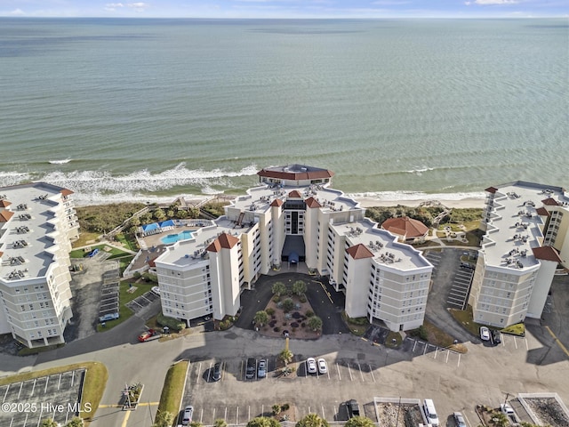 2000 New River Inlet Rd Unit 3513, North Topsail Beach, NC 28460 - drone / aerial view of expansive beach and apartment complex