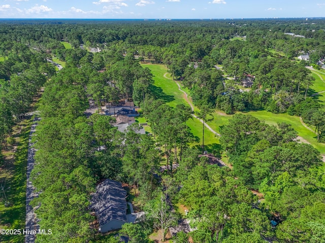 3 Gate 11, Carolina Shores, NC 28467 - aerial view of property's location featuring a heavily wooded area