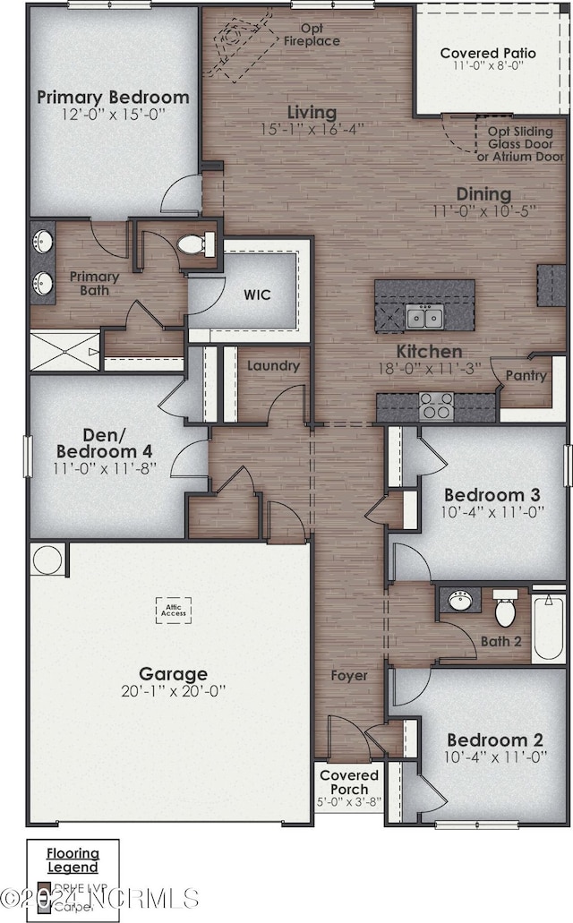 147 Legare St Lot 251, Wilmington, NC 28411 - view of home floor plan