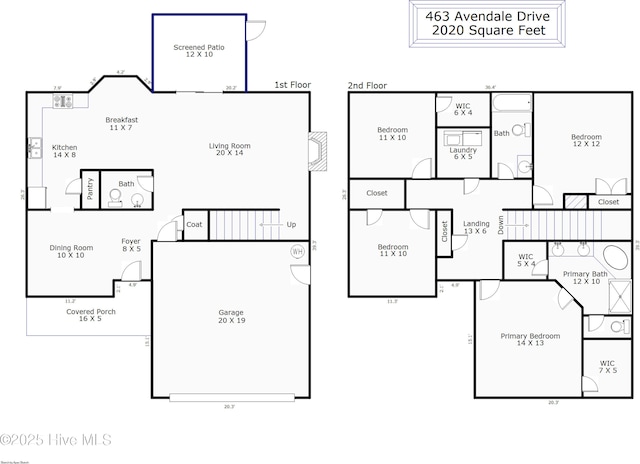 463 Avendale Dr, Rocky Point, NC 28457 - view of property floor plan