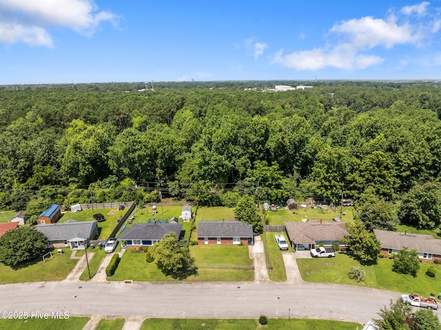 1106 E Stewart Cir, Wilmington, NC 28405 - aerial view of a forest