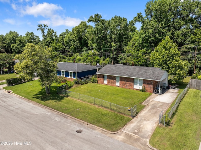 1106 E Stewart Cir, Wilmington, NC 28405 - view from above of property