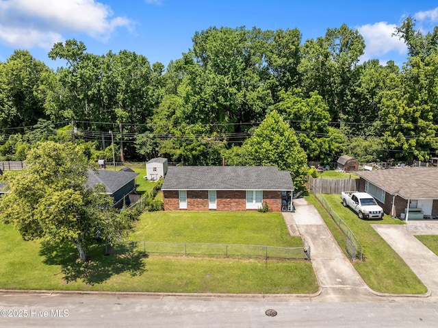 1106 E Stewart Cir, Wilmington, NC 28405 - aerial view of property and surrounding area