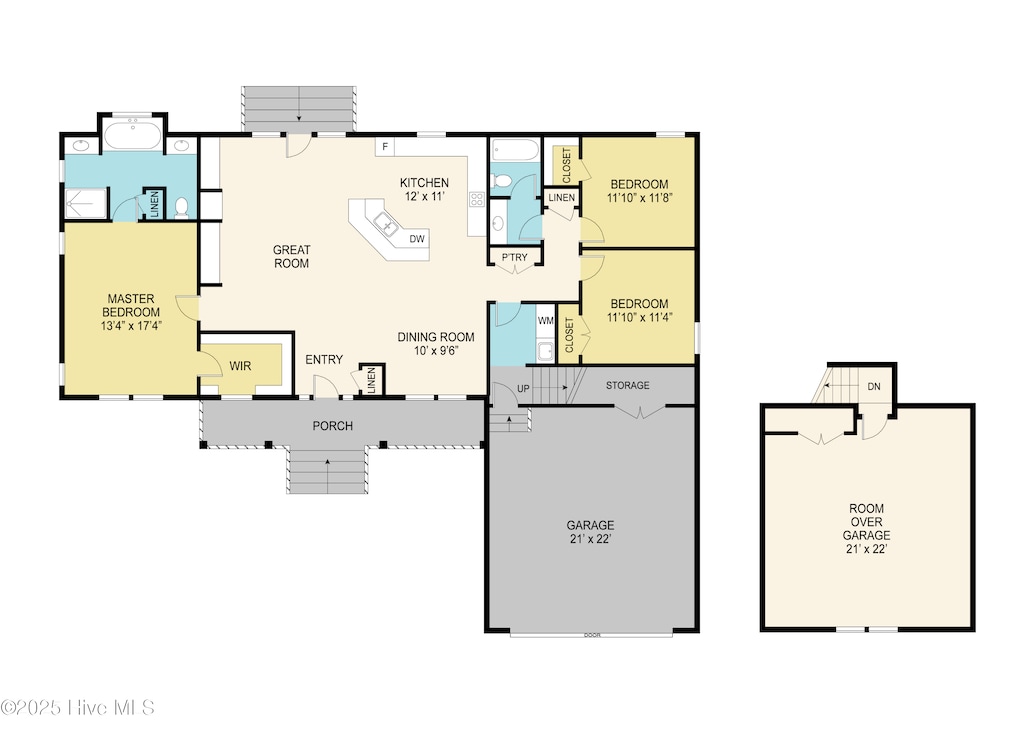 110 Howard St, Camden, NC 27921 - view of room layout