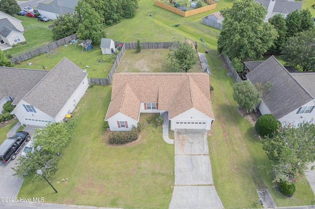 6723 Newbury Way, Wilmington, NC 28411 - aerial perspective of suburban area