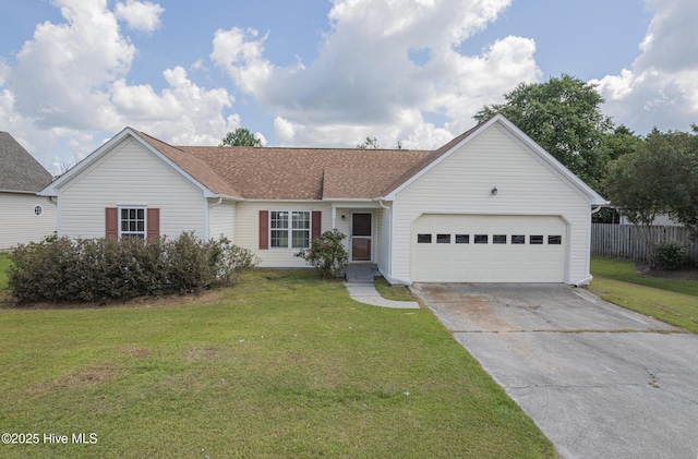 6723 Newbury Way, Wilmington, NC 28411 - view of front facade featuring an attached garage, driveway, and a shingled roof