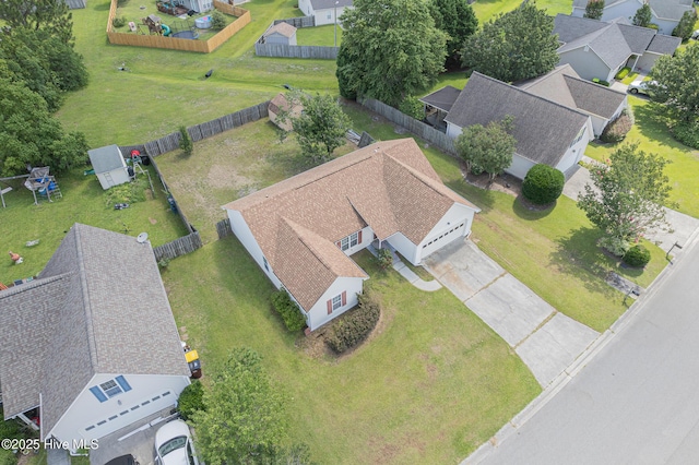 6723 Newbury Way, Wilmington, NC 28411 - aerial perspective of suburban area