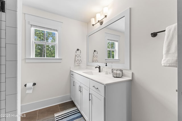 1112 Winged Seed Way, Wilmington, NC 28409 - full bathroom with vanity and tile patterned floors
