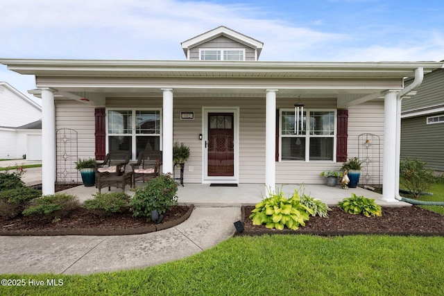 102 Bandon Dr, New Bern, NC 28562 - view of front facade with a porch