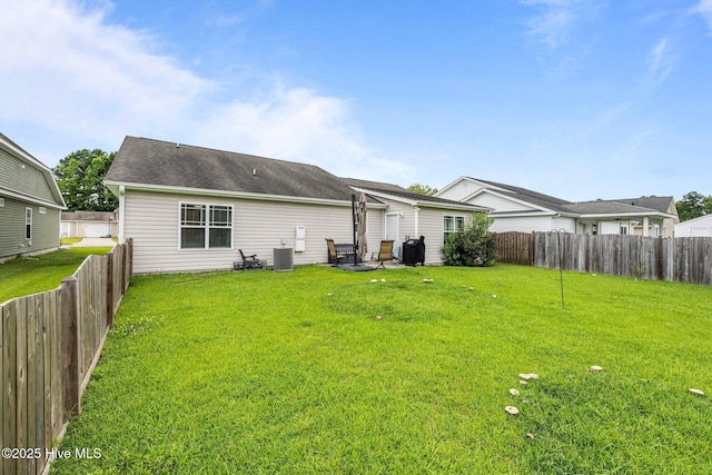 102 Bandon Dr, New Bern, NC 28562 - back of house with a fenced backyard