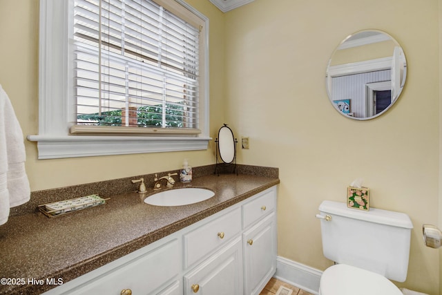 3509 Lakeview Trl, Kinston, NC 28504 - half bath featuring toilet and vanity