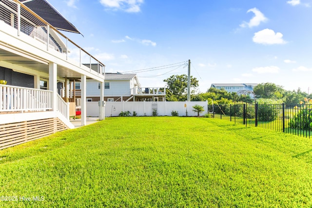 15 Coral Dr, Wrightsville Beach, NC 28480 - view of fenced backyard