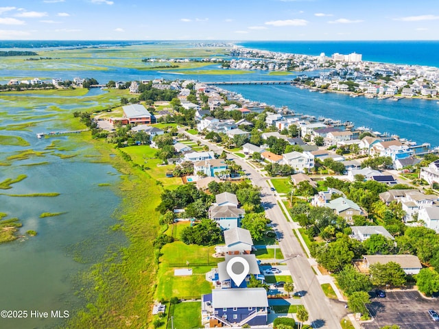 15 Coral Dr, Wrightsville Beach, NC 28480 - aerial view of residential area with a large body of water
