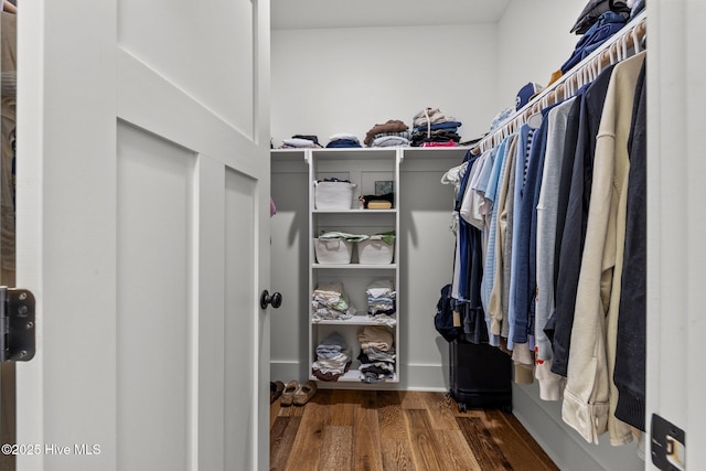 28 Kahkwa Trl, Pinehurst, NC 28374 - walk in closet featuring wood finished floors