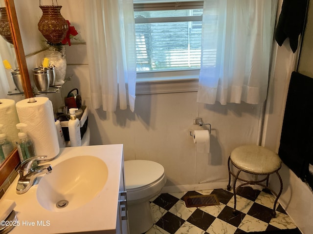 309 Battle Dr, Nashville, NC 27856 - bathroom featuring vanity and toilet