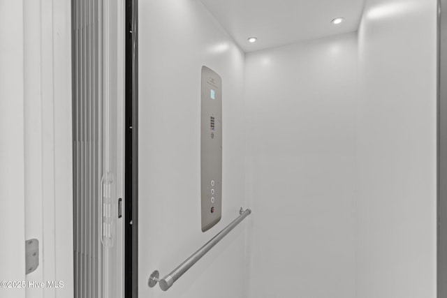 207 Spartanburg Ave Unit 1 & 2, Carolina Beach, NC 28428 - elevator with recessed lighting