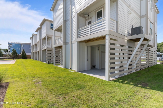 207 Spartanburg Ave Unit 1 & 2, Carolina Beach, NC 28428 - view of side of home with a lawn