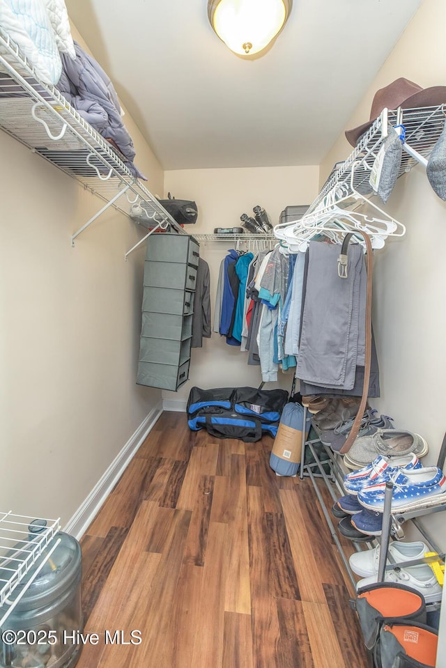 1247 Dunlop Dr NE, Leland, NC 28451 - spacious closet with wood finished floors
