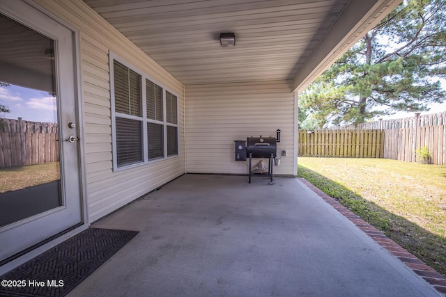 1247 Dunlop Dr NE, Leland, NC 28451 - view of patio with a grill