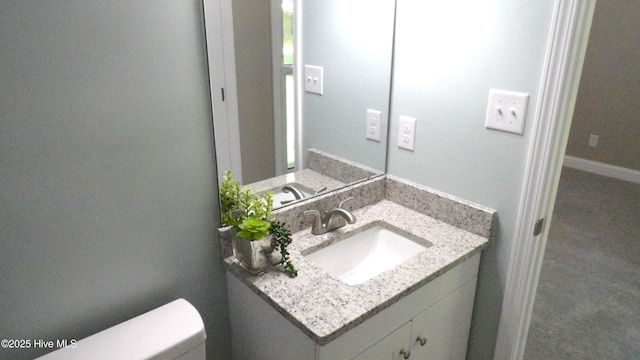 109 Lewis Ct, Havelock, NC 28532 - bathroom featuring vanity and toilet