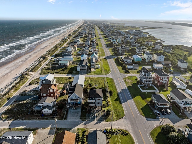 8202 5th Ave, North Topsail Beach, NC 28460 - aerial view of property's location with nearby suburban area