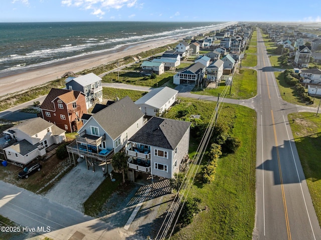 8202 5th Ave, North Topsail Beach, NC 28460 - aerial view of residential area with expansive beach