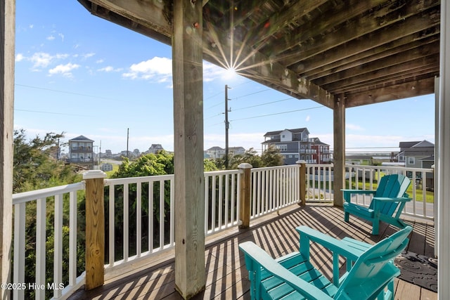 8202 5th Ave, North Topsail Beach, NC 28460 - view of balcony