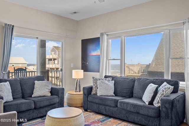 8202 5th Ave, North Topsail Beach, NC 28460 - view of living area