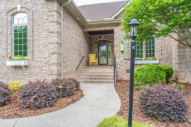 56 Kilbride Dr, Pinehurst, NC 28374 - property entrance featuring brick siding