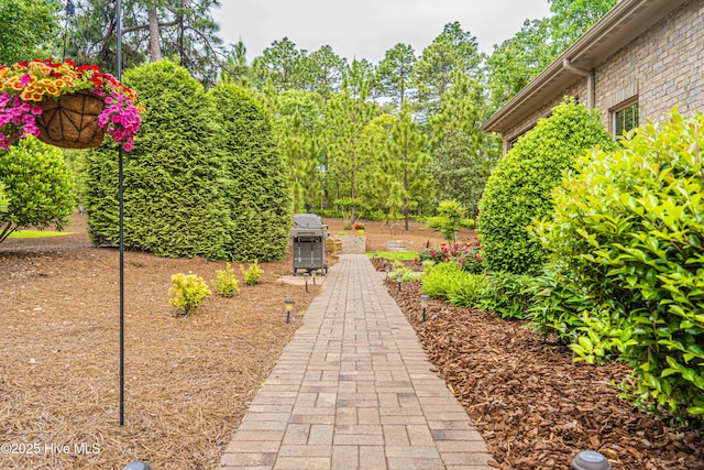 56 Kilbride Dr, Pinehurst, NC 28374 - view of yard featuring view of wooded area