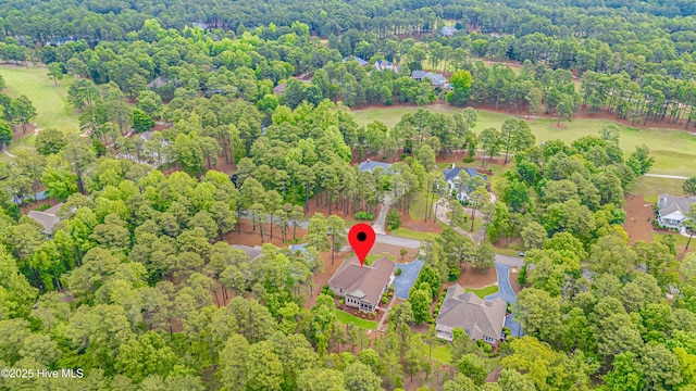56 Kilbride Dr, Pinehurst, NC 28374 - bird's eye view of a forest