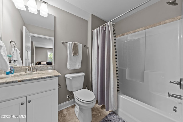 16 Starlit Ln, Pinehurst, NC 28374 - full bathroom featuring vanity and shower / tub combo with curtain