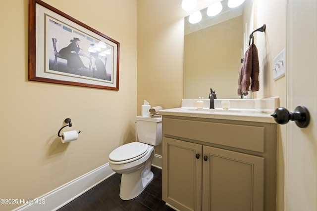 2675 Four Oak Rd, Southport, NC 28461 - bathroom with vanity and wood finished floors